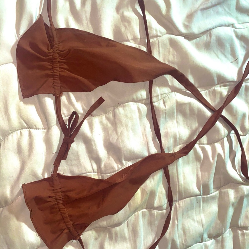Vintage 70s inspired.Handmade crop top size Medium